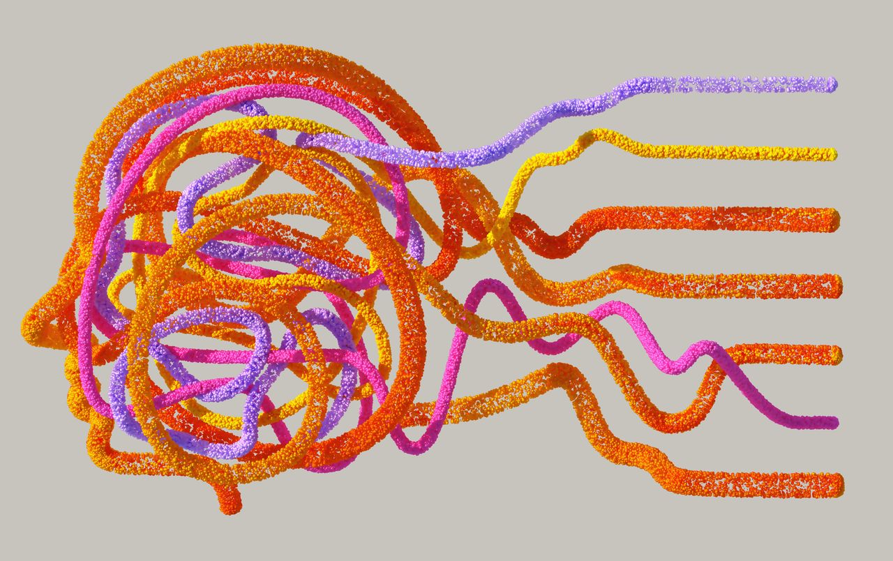 Ilustración conceptual del circuito de recompensa cerebral y la respuesta sexual frente a la hiperestimulación digital.